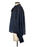 Aqua 100% Polyester Blue Long Sleeve Blouse Size S - photo 5