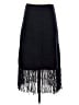 Johnny Was Black Wool Skirt Size S - photo 1