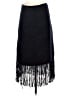 Johnny Was Black Wool Skirt Size S - photo 2