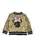 Disney 100% Polyester Animal Print Gold Tan Jacket Size 2T - photo 2