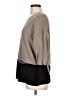Peck & Peck 100% Cashmere Color Block Gray Cashmere Pullover Sweater Size L - photo 5