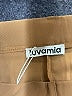Luvamia Solid Tan Khaki Shorts Size 16 - photo 3