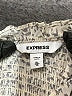 Express 100% Polyester Tweed Silver Long Sleeve Turtleneck Size XL - photo 7