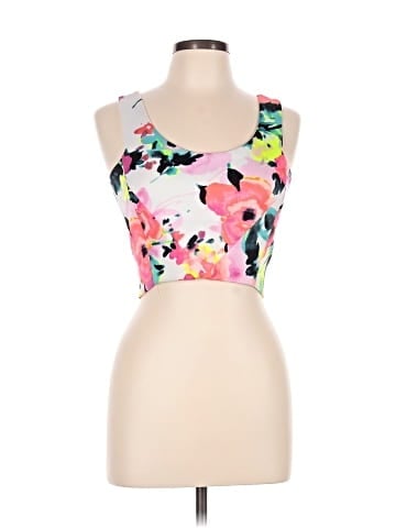 Aqua Sleeveless Top (view 1)