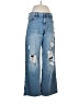 Hollister Hearts Blue Jeans Size 9R - photo 1