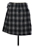 Madewell Plaid Gray Wool Skirt Size 4 - photo 2