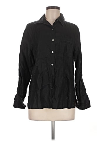 Kate Hill Long Sleeve Button-Down Shirt (view 1)
