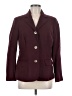Eddie Bauer 100% Wool Burgundy Wool Blazer Size Med Petite - photo 1