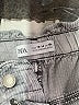 Zara Houndstooth Gray Casual Pants Size 13 - 14 - photo 3