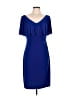 Connected Apparel Blue Cocktail Dress Size 10 - photo 1