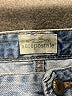 Aeropostale 100% Cotton Hearts Blue Denim Shorts Size 11 - photo 3