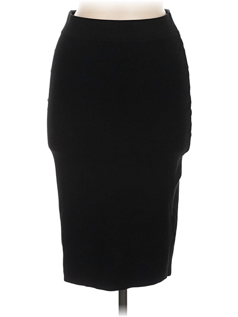 Pre-owned Leith Formal Skirt In Black
