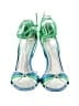 Arezzo Color Block Green Sandals Size EU 37 - photo 2