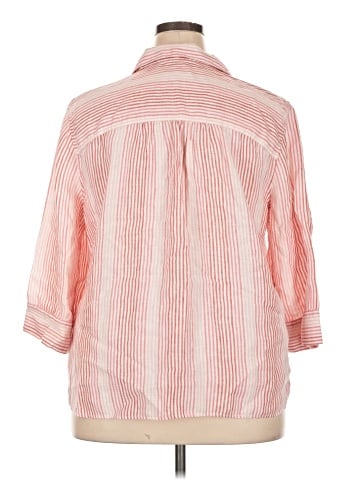 Chico's 3/4 Sleeve Button-Down Shirt (view 2)