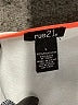 rue21 100% Polyester Color Block Blue Short Sleeve Blouse Size L - photo 7