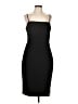 Express Solid Black Cocktail Dress Size L - photo 1
