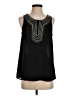 19 Cooper 100% Polyester Black Sleeveless Blouse Size S - photo 1