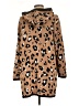 Chico's Animal Print Brown Poncho Size Lg (2) - photo 2