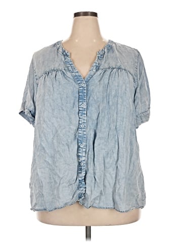 Jane and Delancey Short Sleeve Blouse (view 1)