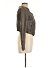 Oakwood Classic 100% Leather Solid Gray Jacket Size L - photo 4