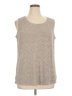 Jones Studio Gray Sleeveless Top Size 1X - photo 1