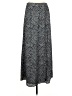 MICHAEL Michael Kors 100% Polyester Chevron-herringbone Silver Casual Skirt Size S - photo 1