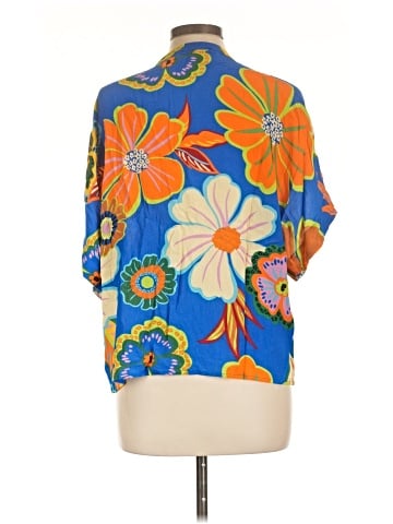 T Tahari Short Sleeve Blouse (view 2)