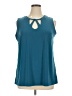 Jones Studio Teal Sleeveless Blouse Size 1X - photo 1