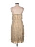 JS Collections 100% Polyester Tan Cocktail Dress Size 8 - photo 2