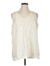 J.Jill 100% Linen Ivory Sleeveless Blouse Size XL - photo 1