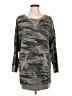 Splendid Camo Gray Pullover Sweater Size M - photo 1