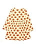 Hanna Andersson 100% Cotton Hearts Orange Dress Size 120 cm / US 6X - photo 2