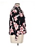 Parsley & Sage Floral Graphic Red Black Jacket Size XL - photo 4