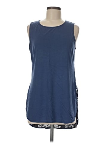 Tangerine Sleeveless T-Shirt (view 1)