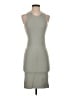Helmut Lang Solid Gray Cocktail Dress Size S - photo 1