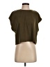 Zara Basic Brown Sleeveless T-Shirt Size S - photo 1
