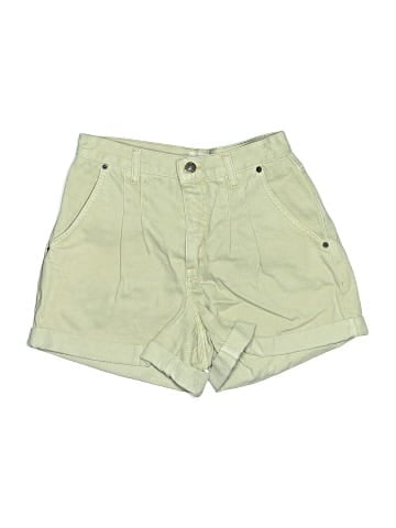 Topshop Khaki Shorts (view 1)