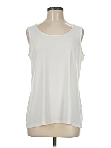 Susan Graver Sleeveless T-Shirt (view 1)