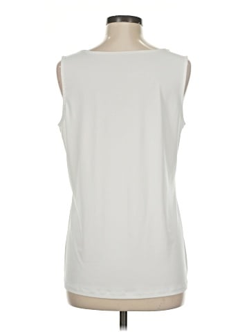 Susan Graver Sleeveless T-Shirt (view 2)