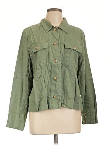 Lucky Brand 3/4 Sleeve Button-Down Shirt (view 1)