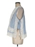 Zara Blue Sleeveless Blouse Size M - photo 5