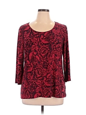 Croft & Barrow 3/4 Sleeve Top (view 1)