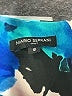 Mario Serrani Graphic Blue Cocktail Dress Size 6 - photo 7