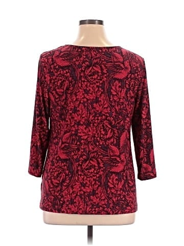 Croft & Barrow 3/4 Sleeve Top (view 2)