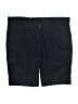 Argee Solid Black Cargo Shorts Size 18 - 20 - photo 1