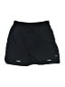 Asics 100% Polyester Solid Black Athletic Shorts Size S - photo 2