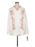 Ruby Rd. 100% Polyester White Long Sleeve Blouse Size 2X - photo 1