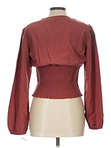 Derek Heart Long Sleeve Blouse (view 2)