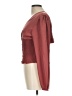 Derek Heart 100% Polyester Burgundy Long Sleeve Blouse Size L - photo 5