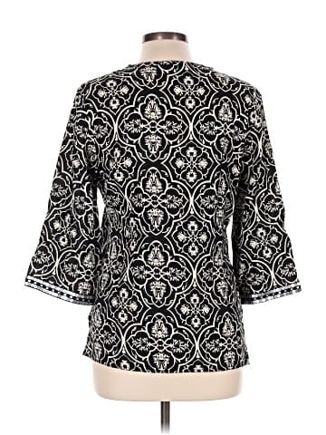 Carole Little 3/4 Sleeve Blouse (view 2)